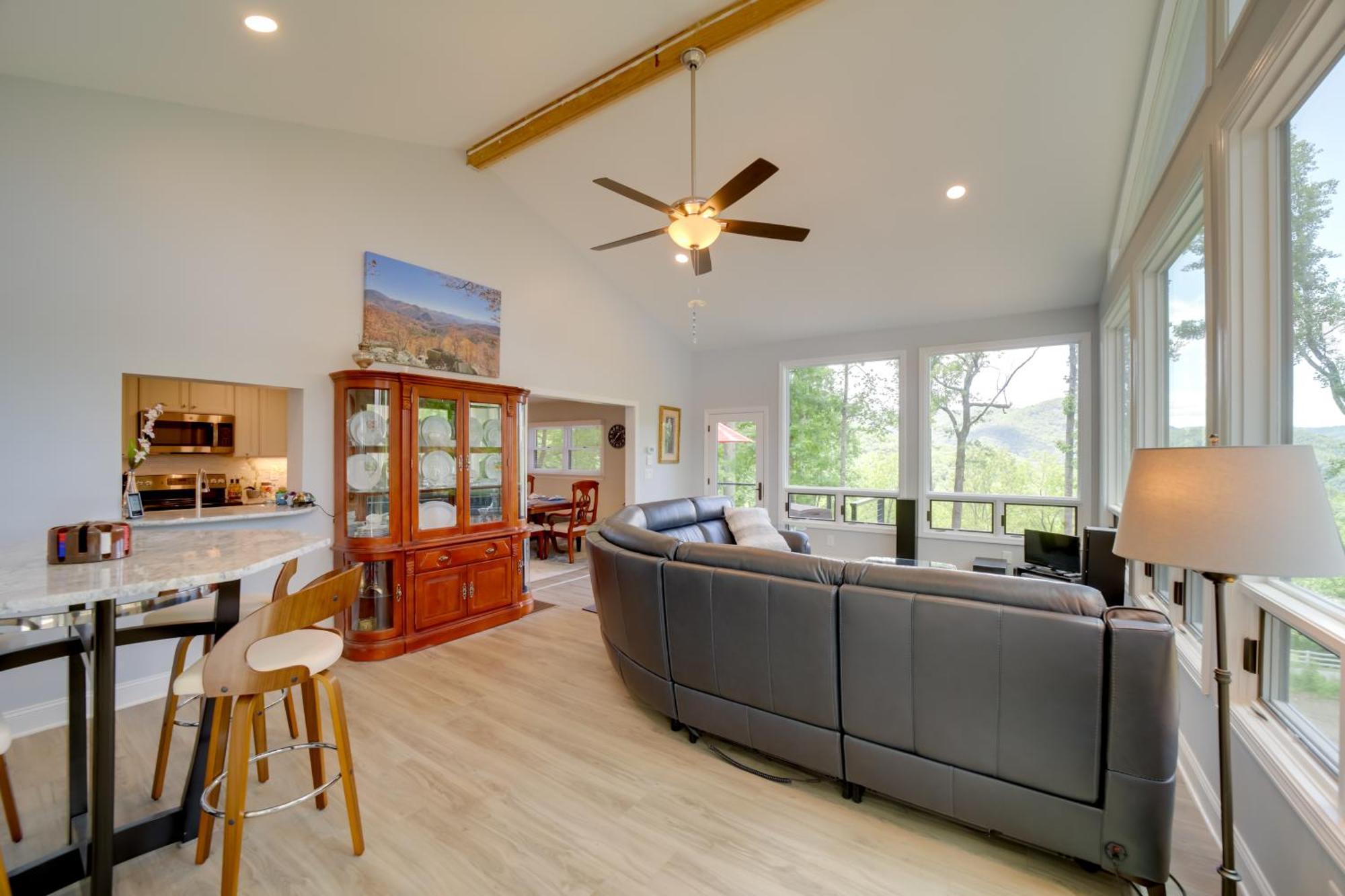 Remote Smoky Mtn Escape With Views And Trail Access! Villa Cullowhee Exterior photo