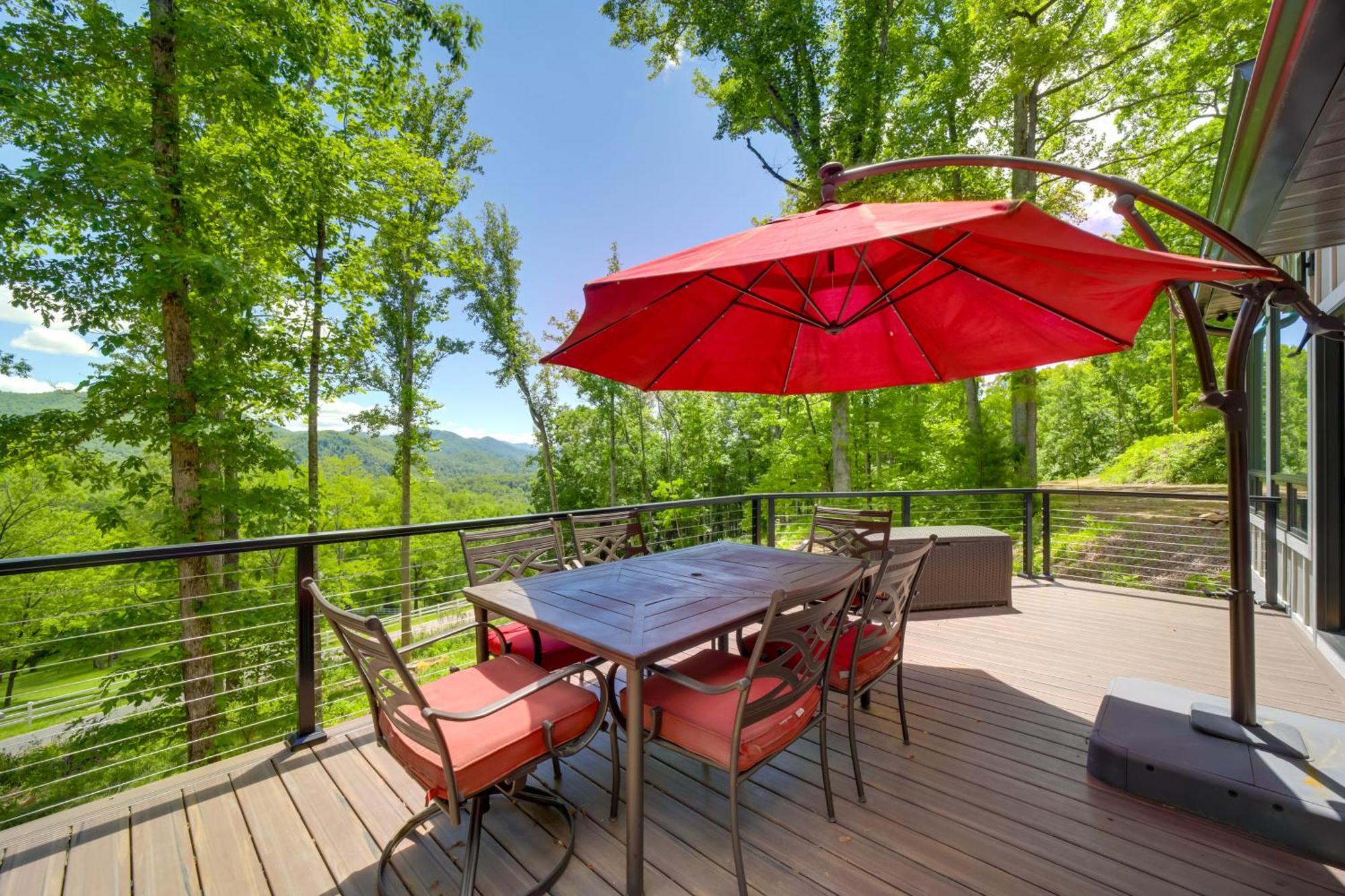 Remote Smoky Mtn Escape With Views And Trail Access! Villa Cullowhee Exterior photo